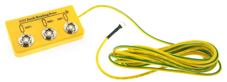ESD földelési pont, 2 x 10 mm patent