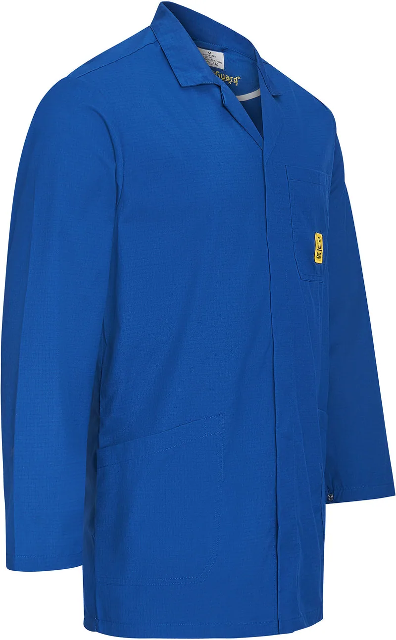 Bata ESD “pro Line” 146 g/m² | azul, imagen 4