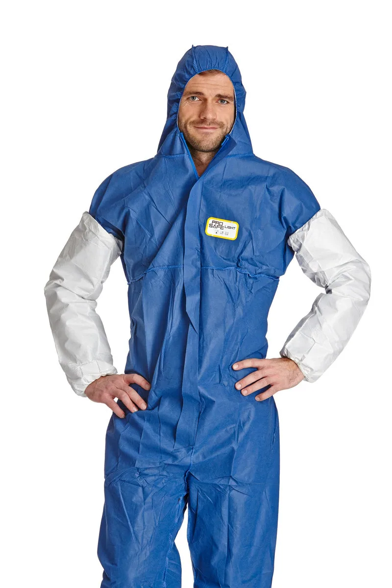 Mangas protetoras estéreis para sala limpa – CE cat. I – esterilizadas por raios gama – 53 cm – 100 pares