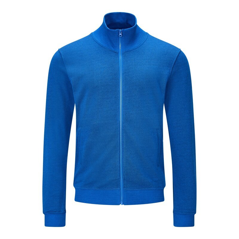 ESD-Sweatjacke 300 g/m² mit Zip, königsblau